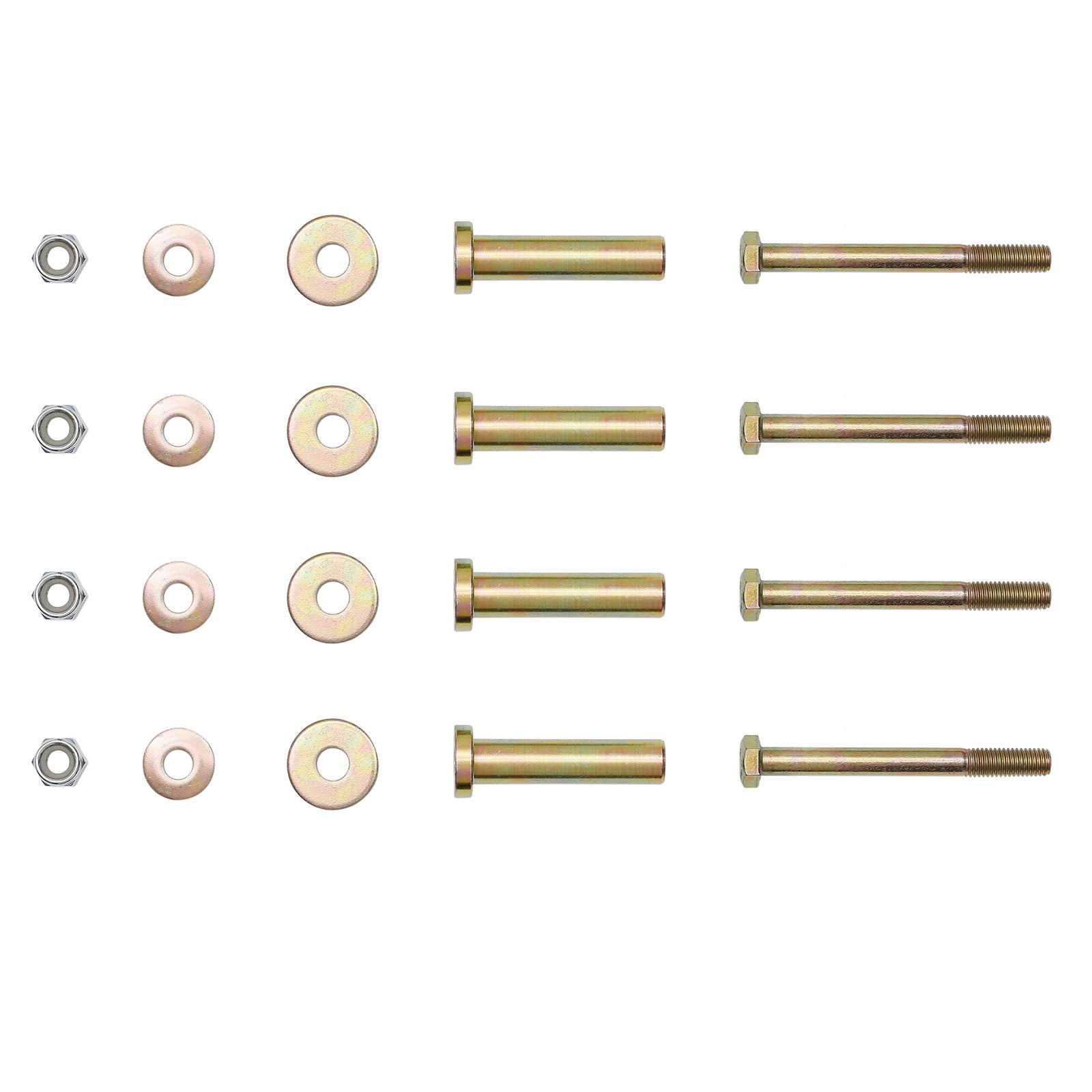 HQPASFY deck wheel kit close-up captures mounting bolts and hub.
