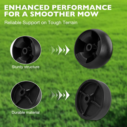 HQPASFY deck wheels with technical specs and compatibility overview