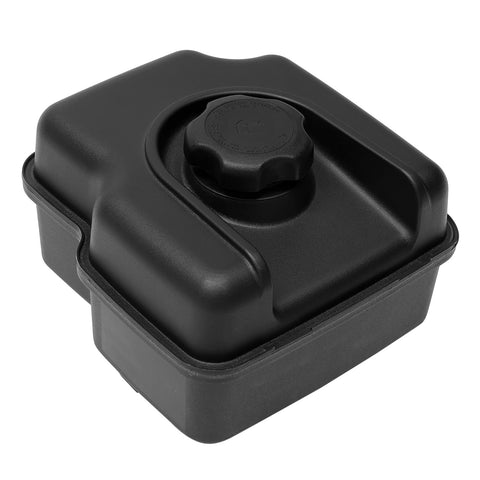 HQPASFY fuel tank cap front view, durable plastic body for lasting engine replacements.