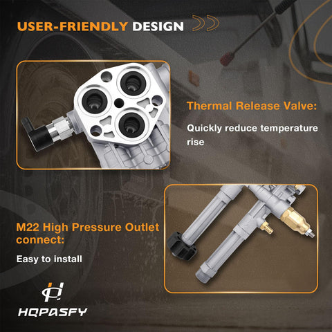 HQPASFY leak-proof design reduces leaks during operation