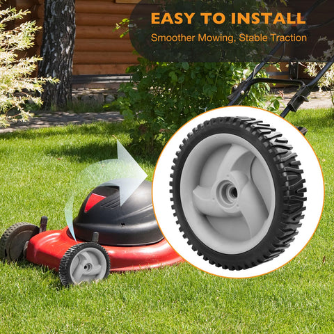 HQPASFY wear-resistant front wheel delivers long-lasting performance