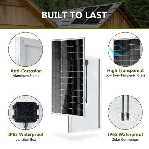 HQST 2-pack on RV roof, off-grid ready installation