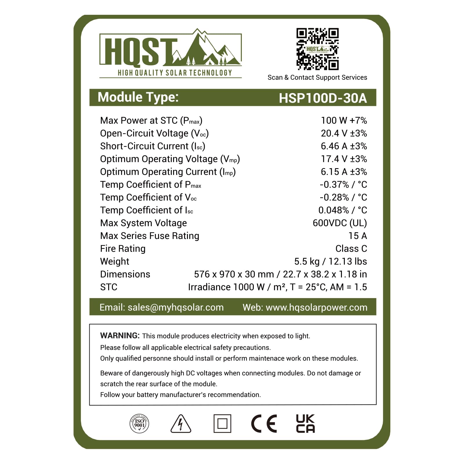 HQST mounting options ideal for RVs and boats