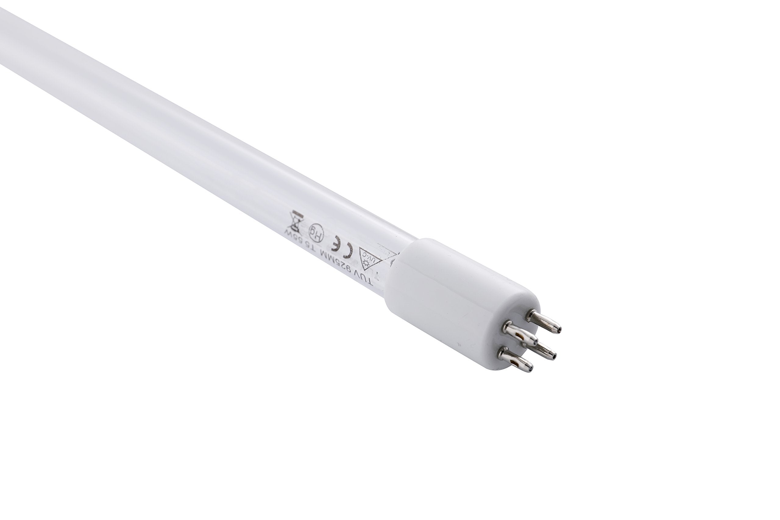 HQUA UV tube close-up showing 40W germicidal action for clean water