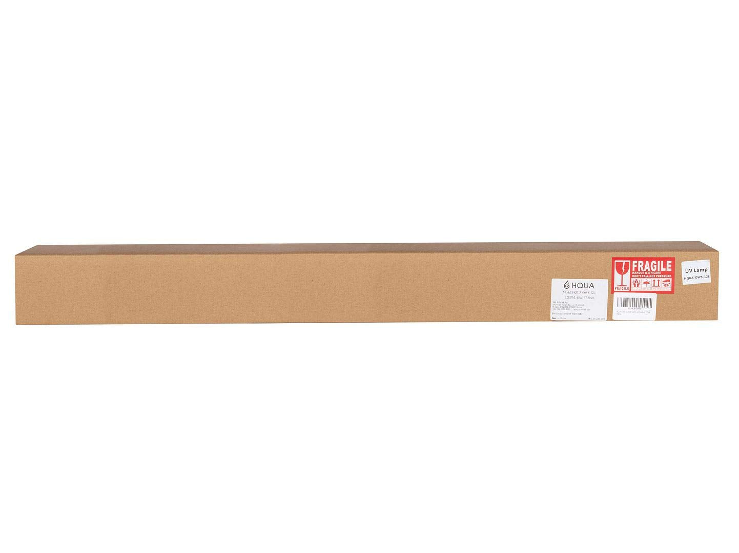 HQUA UV tube with 4-pin base designed for reliable installation