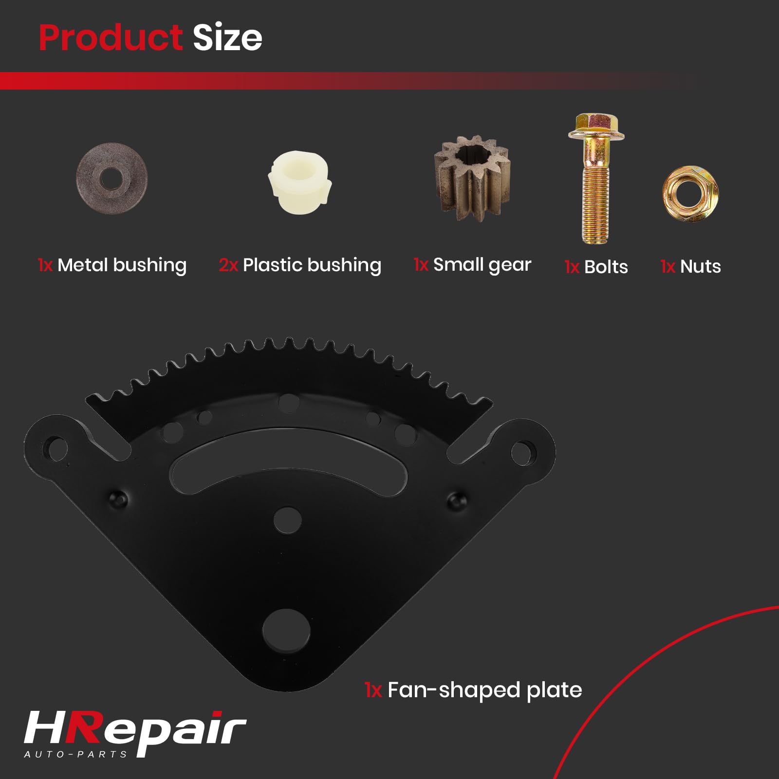 HRepair gear teeth detail highlights robust manufacturing for long lasting performance