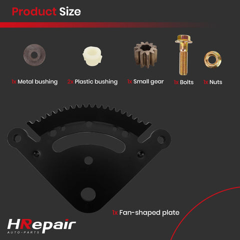 HRepair gear teeth detail highlights robust manufacturing for long lasting performance