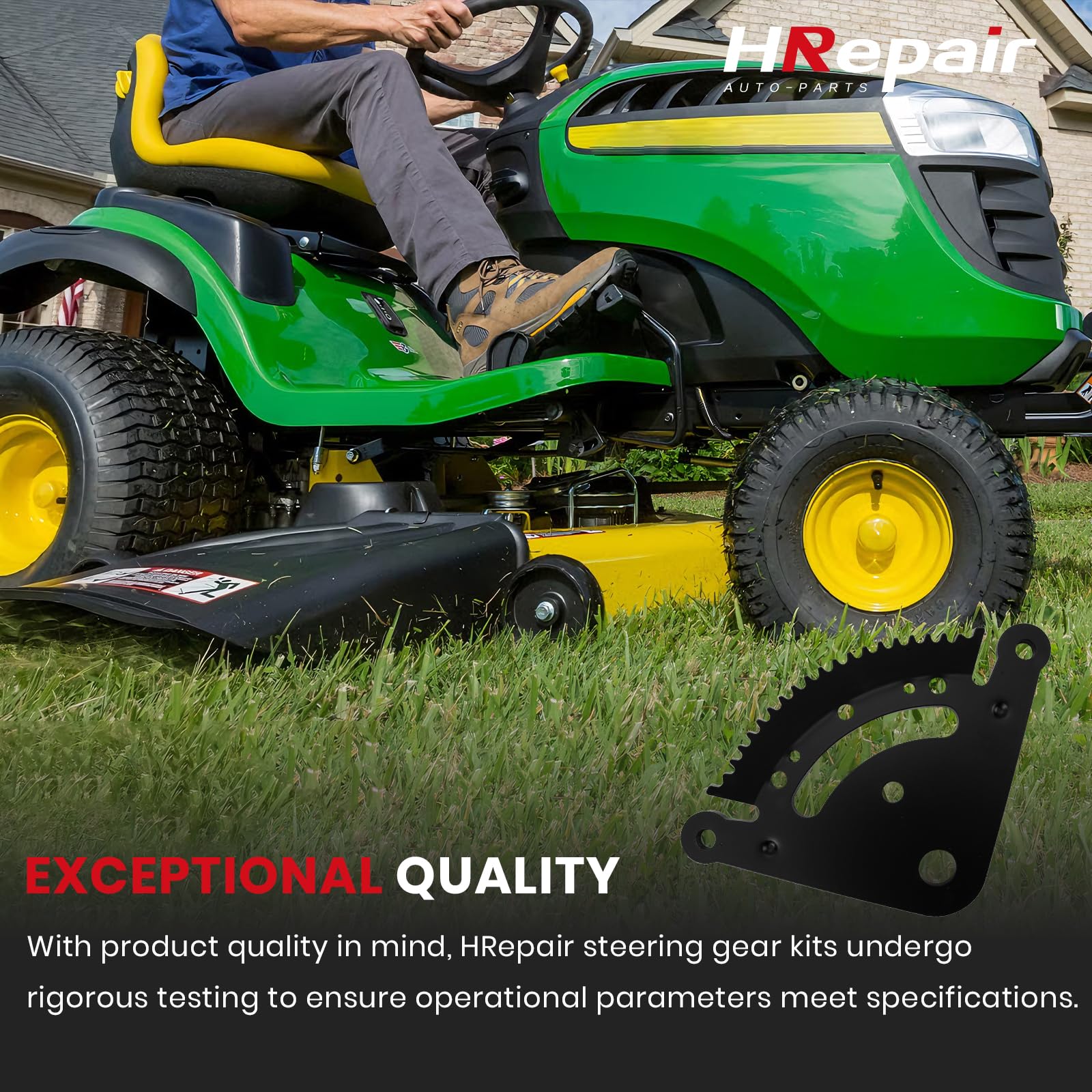 HRepair lawn tractor compatibility image demonstrates fit across LA and D series models