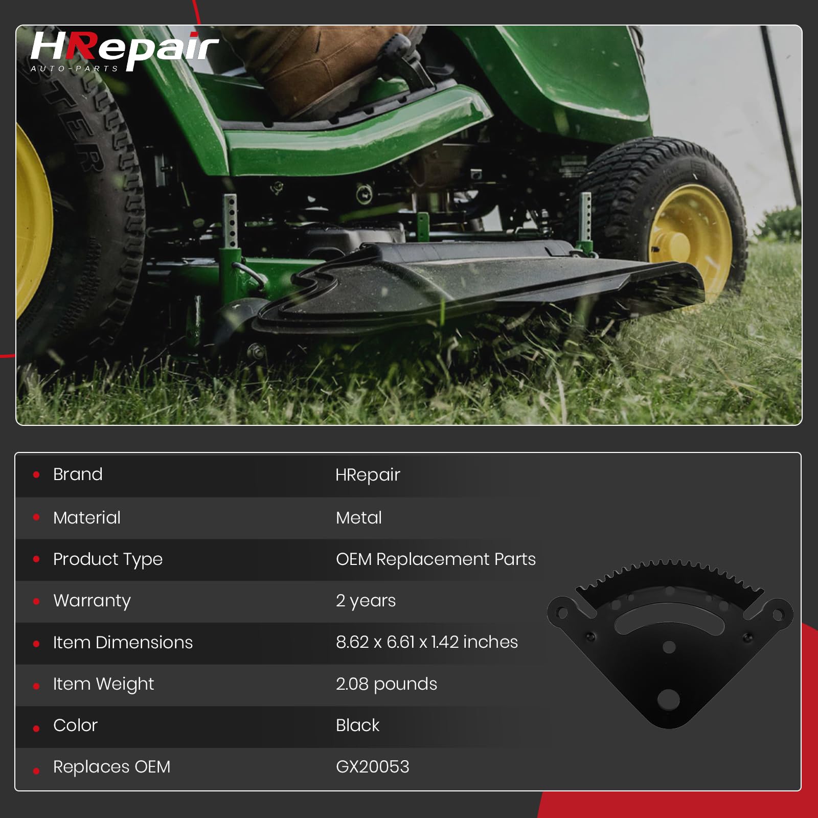 HRepair packaging image illustrates ready to install kit for convenient replacement