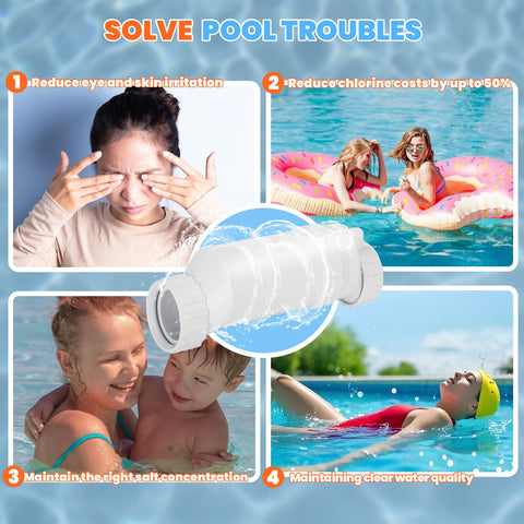 40,000-gallon pool compatibility of HRepair T15 salt cell