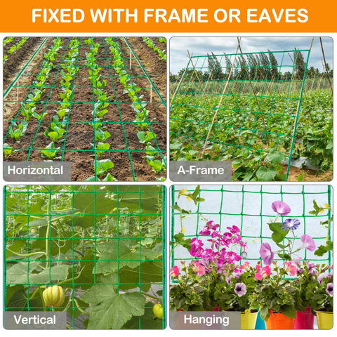 H.Romo Garden Netting withstands UV and chemicals for outdoor and indoor use.