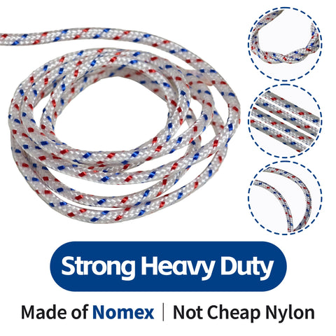 HRuiRed 3.0mm pull cord for trimmer, high wear resistance for demanding use.