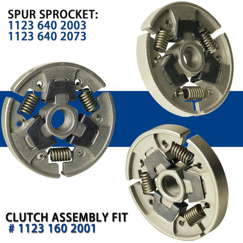 HRuiRed worm gear replacement compatible with 1123 640 7102