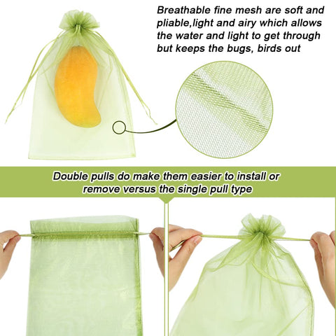 HRX Package drawstring closeup shows secure mesh closure for easy reuse