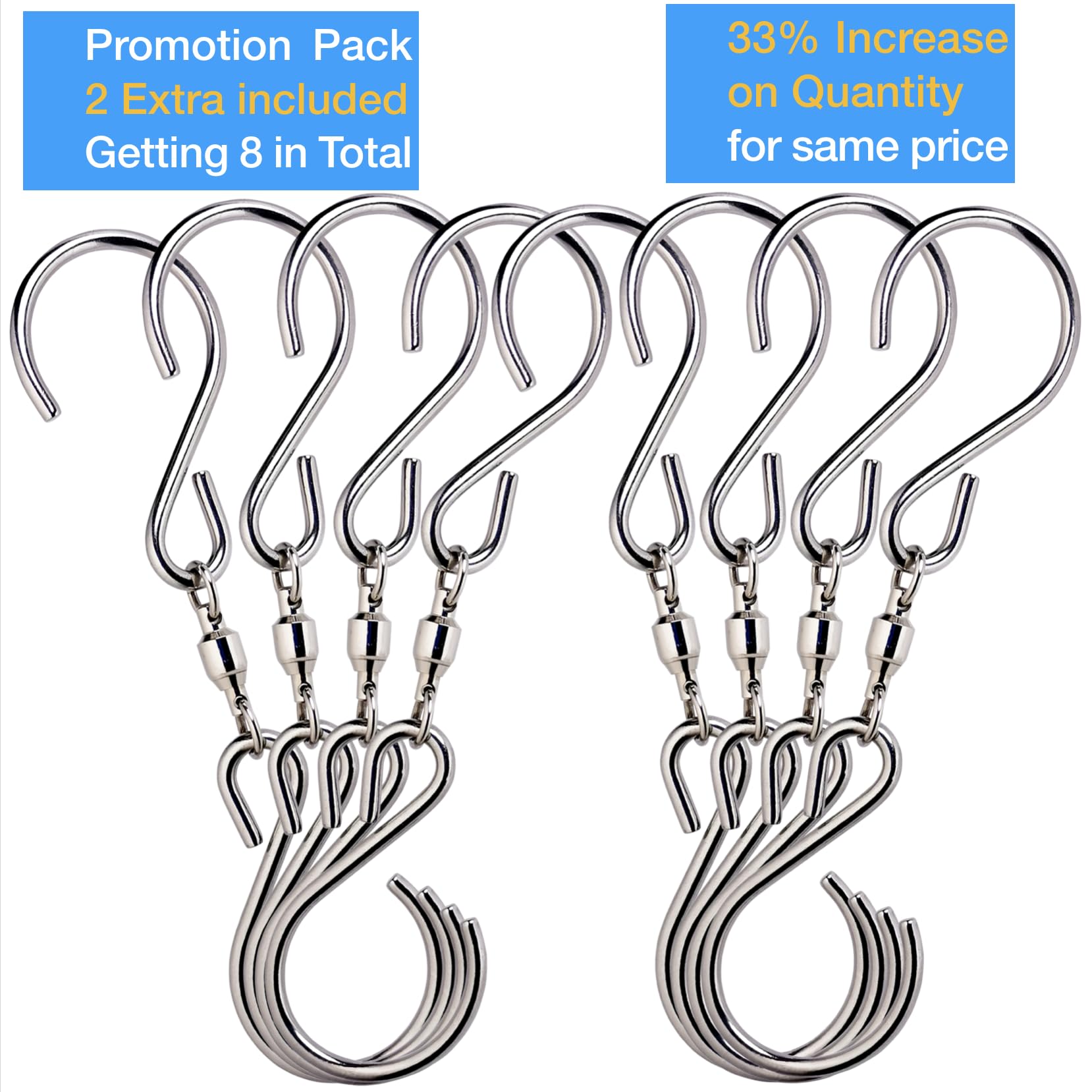 HS's Creation swivel plant hanger for easy rotation and sun exposure.