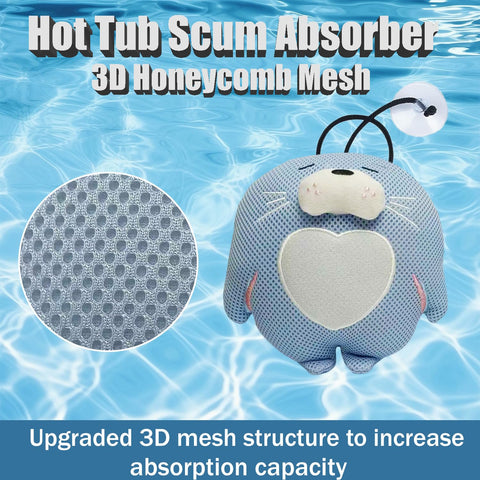 HSDMDMS eco-friendly reusable sponge supports simple spa care.