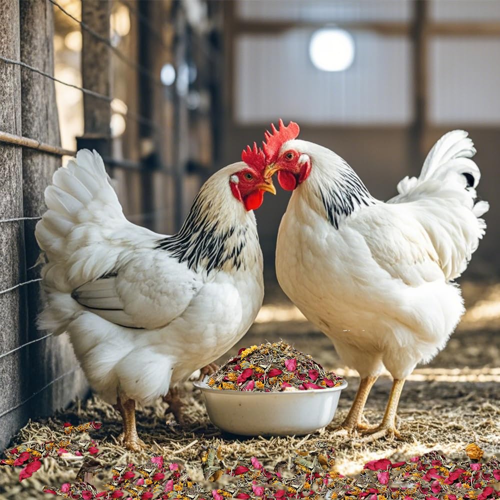 Natural fragrance from HSJZYDSM herbs creating a peaceful coop