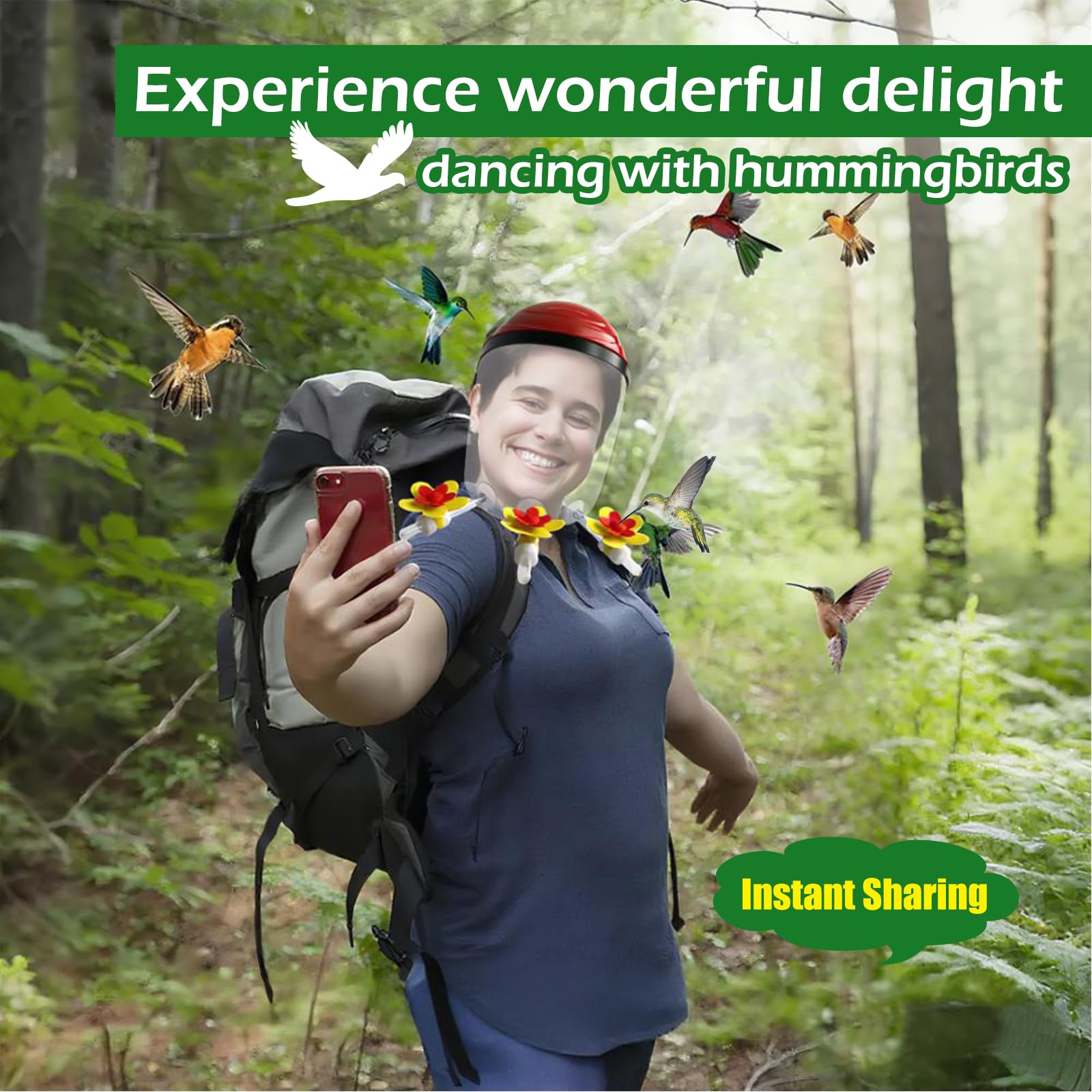 Hsmanchry adjustable headband fits adults and kids for shared viewing