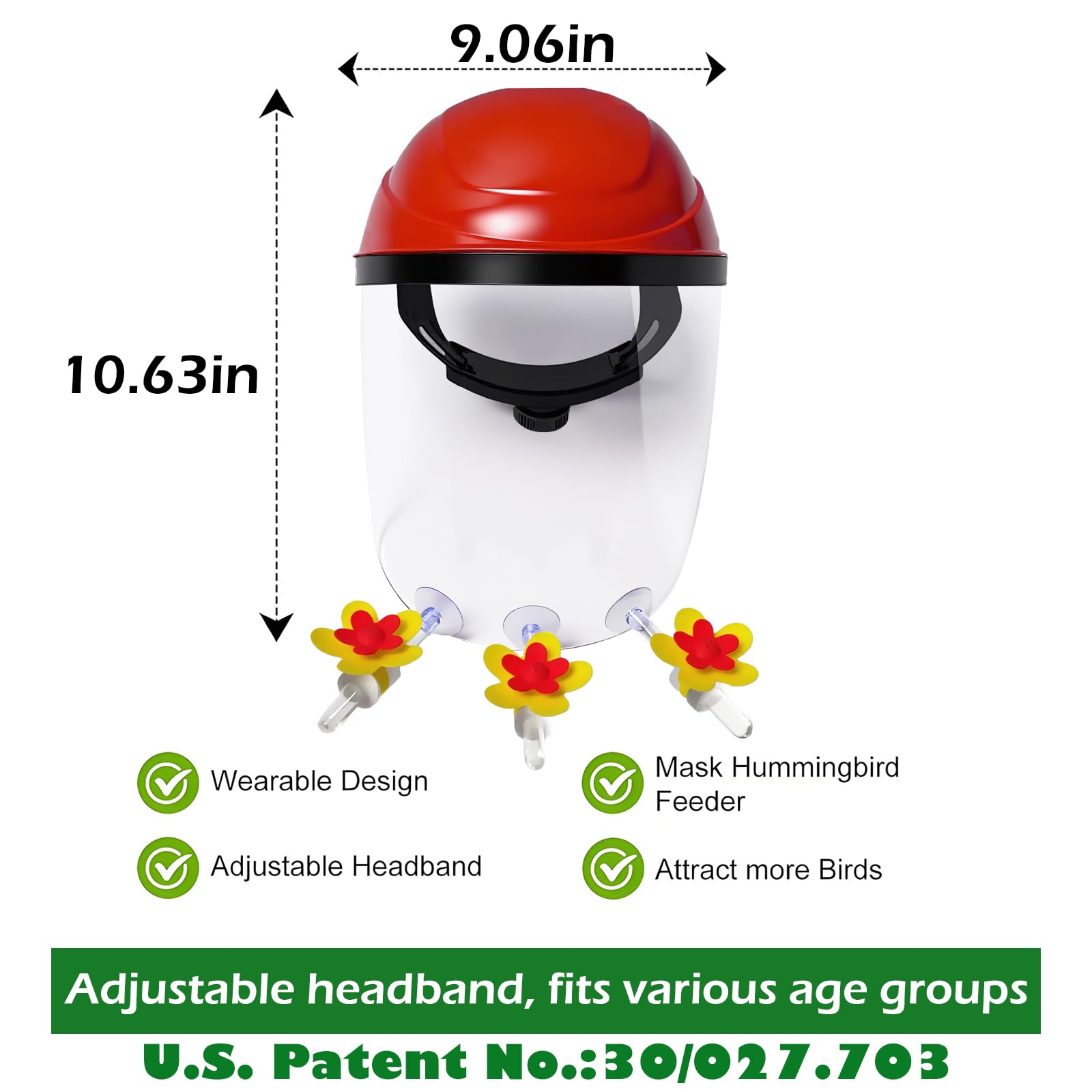 Hsmanchry fog-resistant lens stays clear during observation