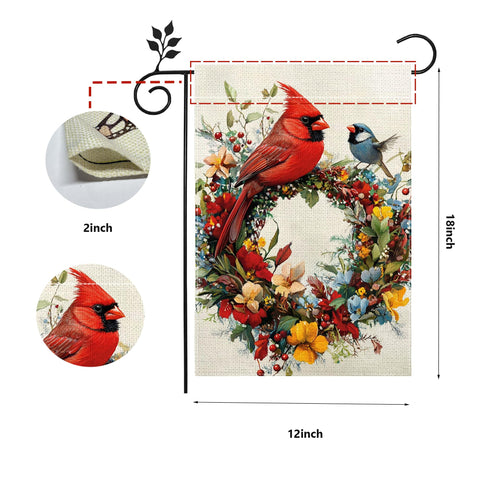 Hsrvivi Cardinal Bird Yard Decor enhances outdoor charm
