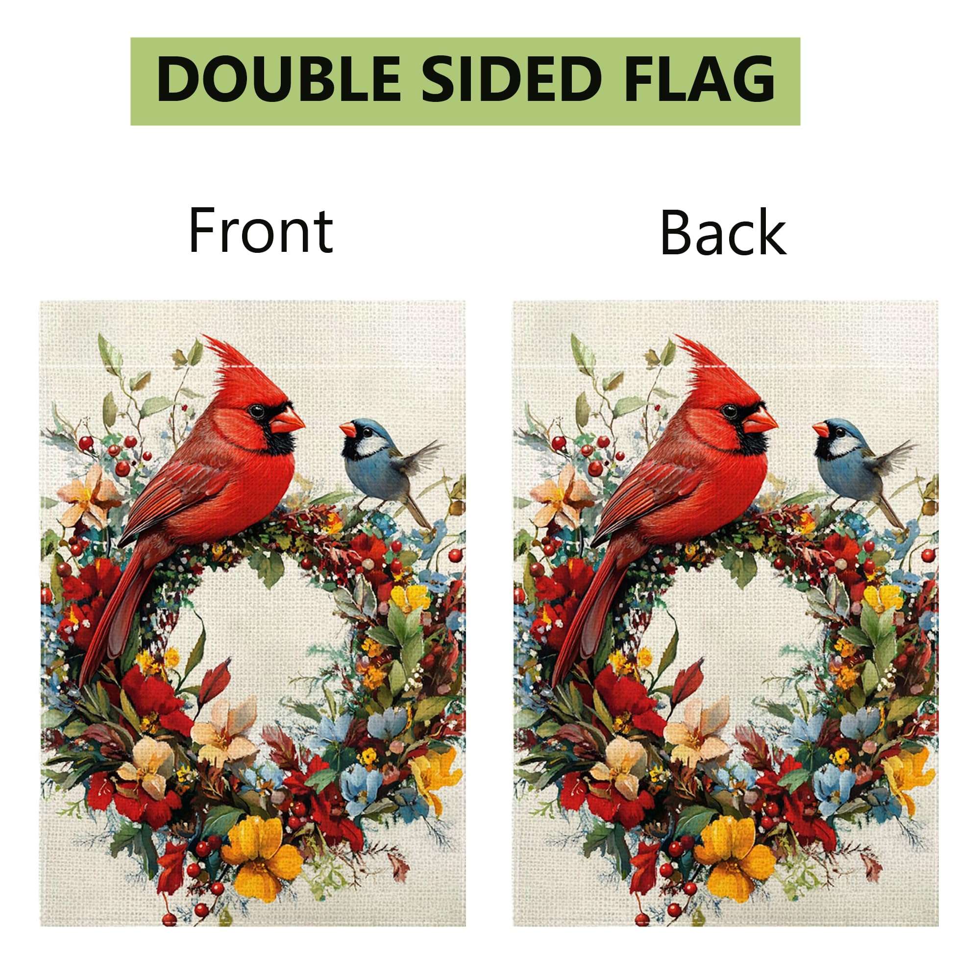 Hsrvivi Gift-Ready Garden Flag suitable as a thoughtful present