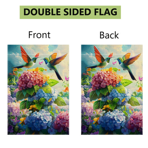 Hsrvivi gift-ready garden flag for friends or family
