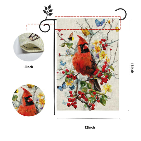 Hsrvivi Outdoor-ready flag for year-round display on stands.