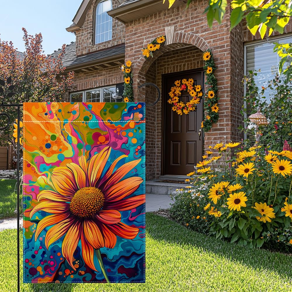 Hsrvivi outdoor yard flag decor suitable for patio and lawn