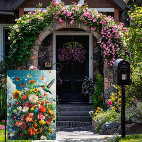 HSrvivi outdoor flag ready for year-round yard decor.
