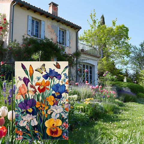 Hsrvivi Weatherproof outdoor flag keeps colors vivid year-round