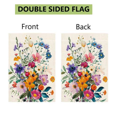 Hsrvivi yard flag complements stands and poles for easy outdoor display.