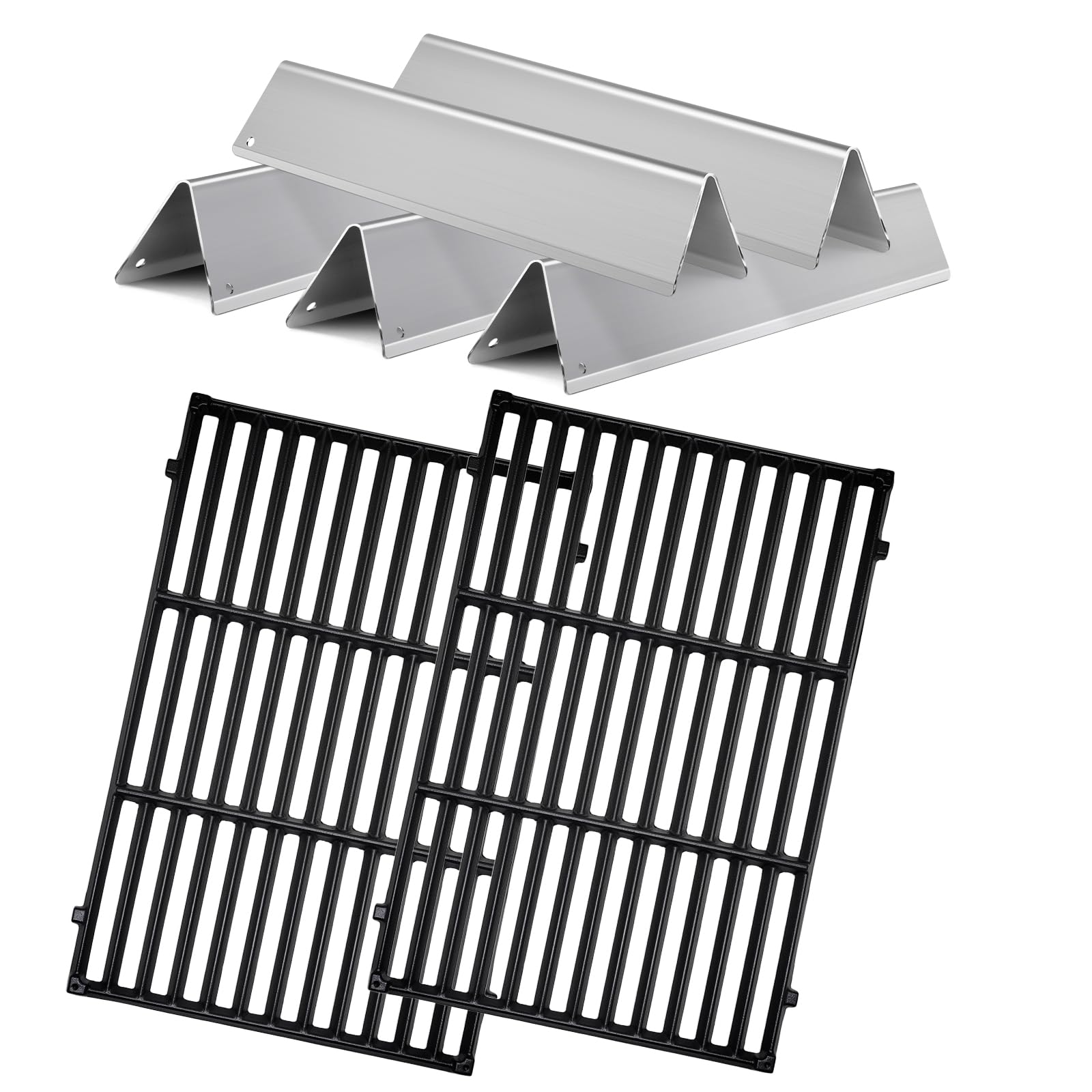 Htanch Spirit 17.5-inch cast-iron grate for even heat distribution