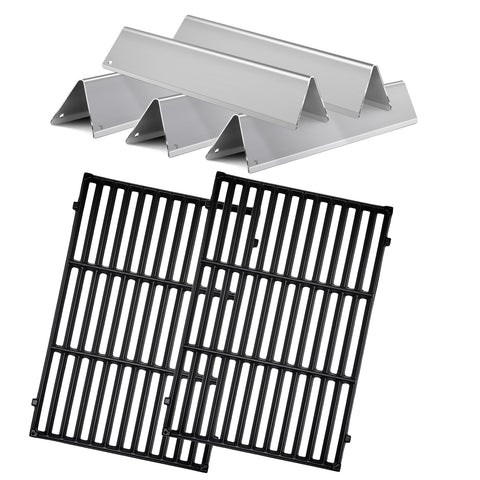 Htanch Spirit 17.5-inch cast-iron grate for even heat distribution