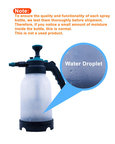HTDYOO 0.5 gallon sprayer supports versatile uses like plants, lawns, car washing, and pet care