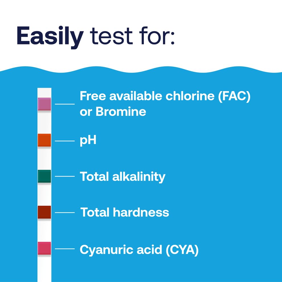 HTH 1279R app screen showing quick personalized results for pool care