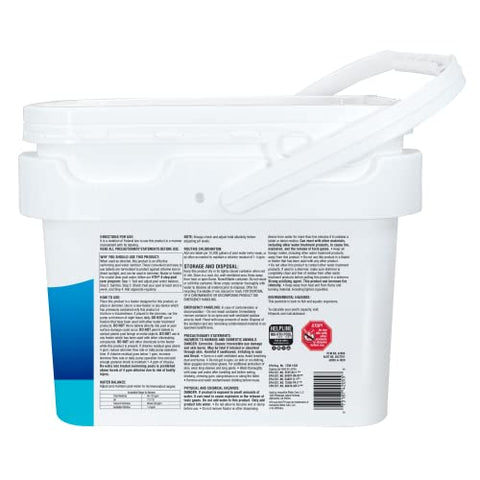 HTH chlorine tabs improve water clarity with an advanced formula for clearer pool water