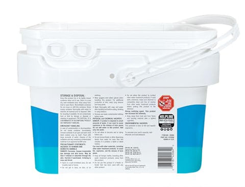 HTH 42064 chlorine shock tablets promoting water clarity in pools