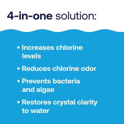 HTH 52037R kills bacteria and algae to help keep water clean