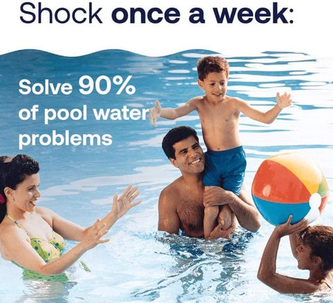 HTH 52043 vinyl-compatible formula suitable for all pool types.