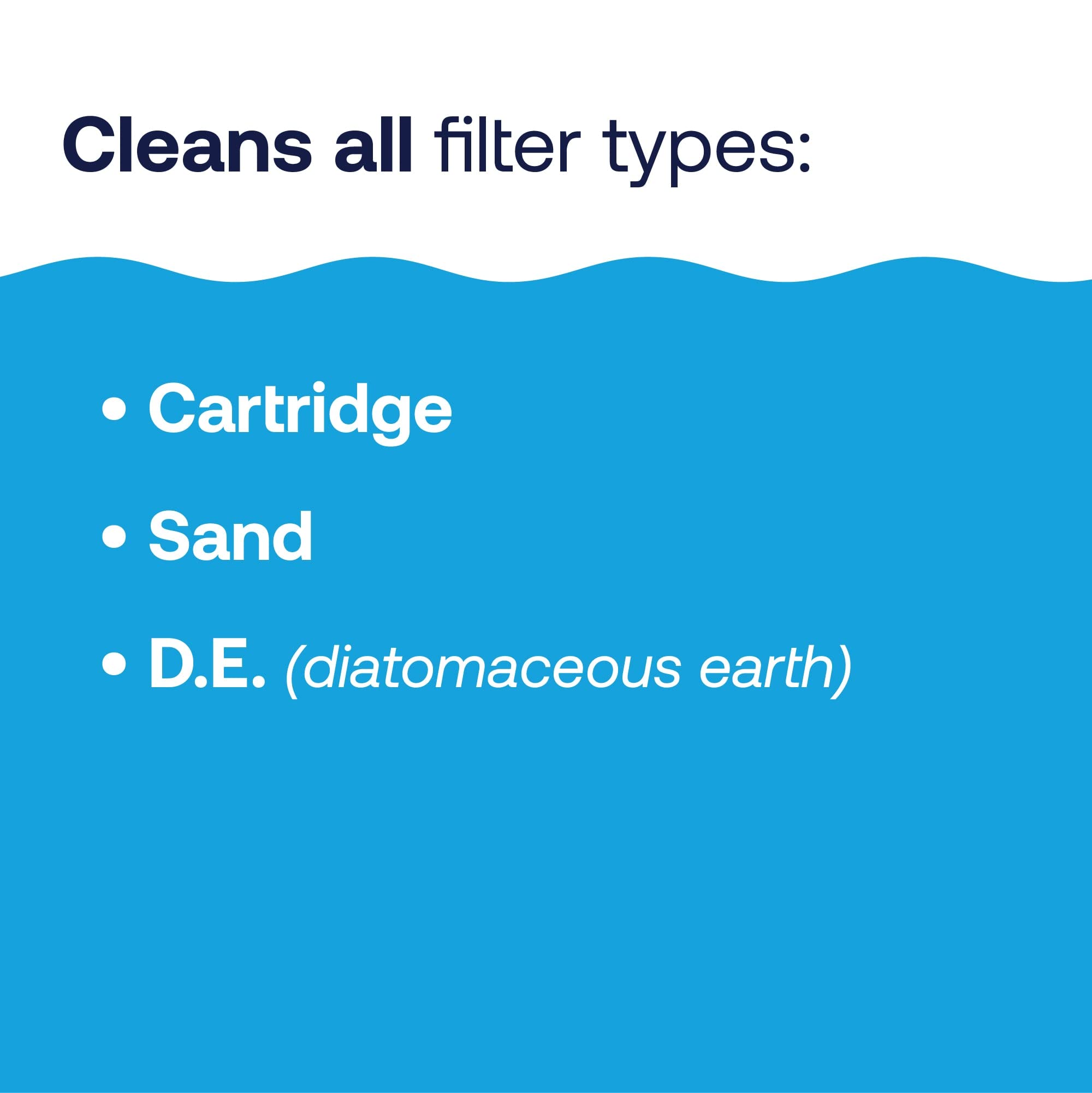 HTH 67071 filter cleaner dirty filter closeup shows gunk removal