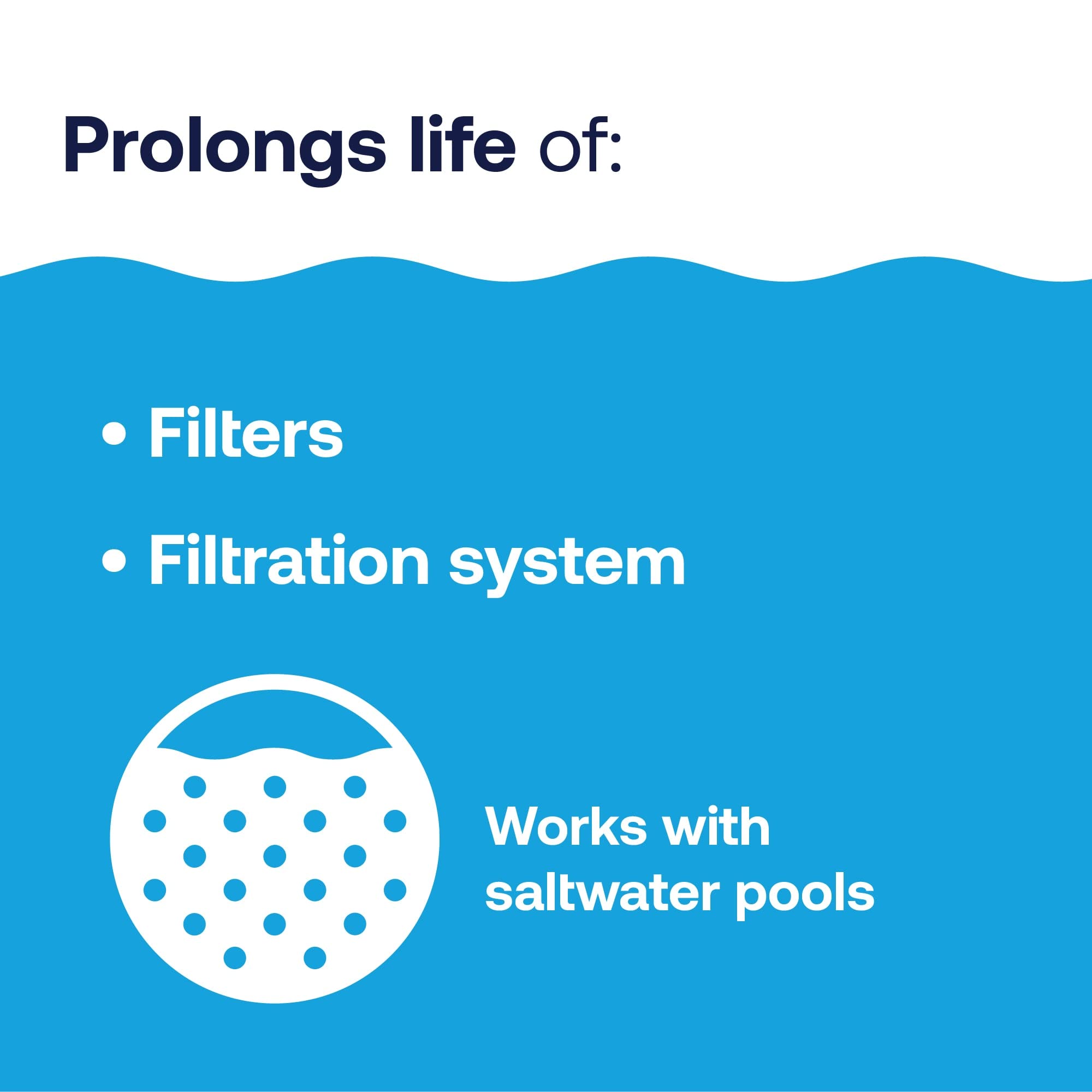 HTH 67071 filter cleaner saltwater compatible improves maintenance for saltwater pools