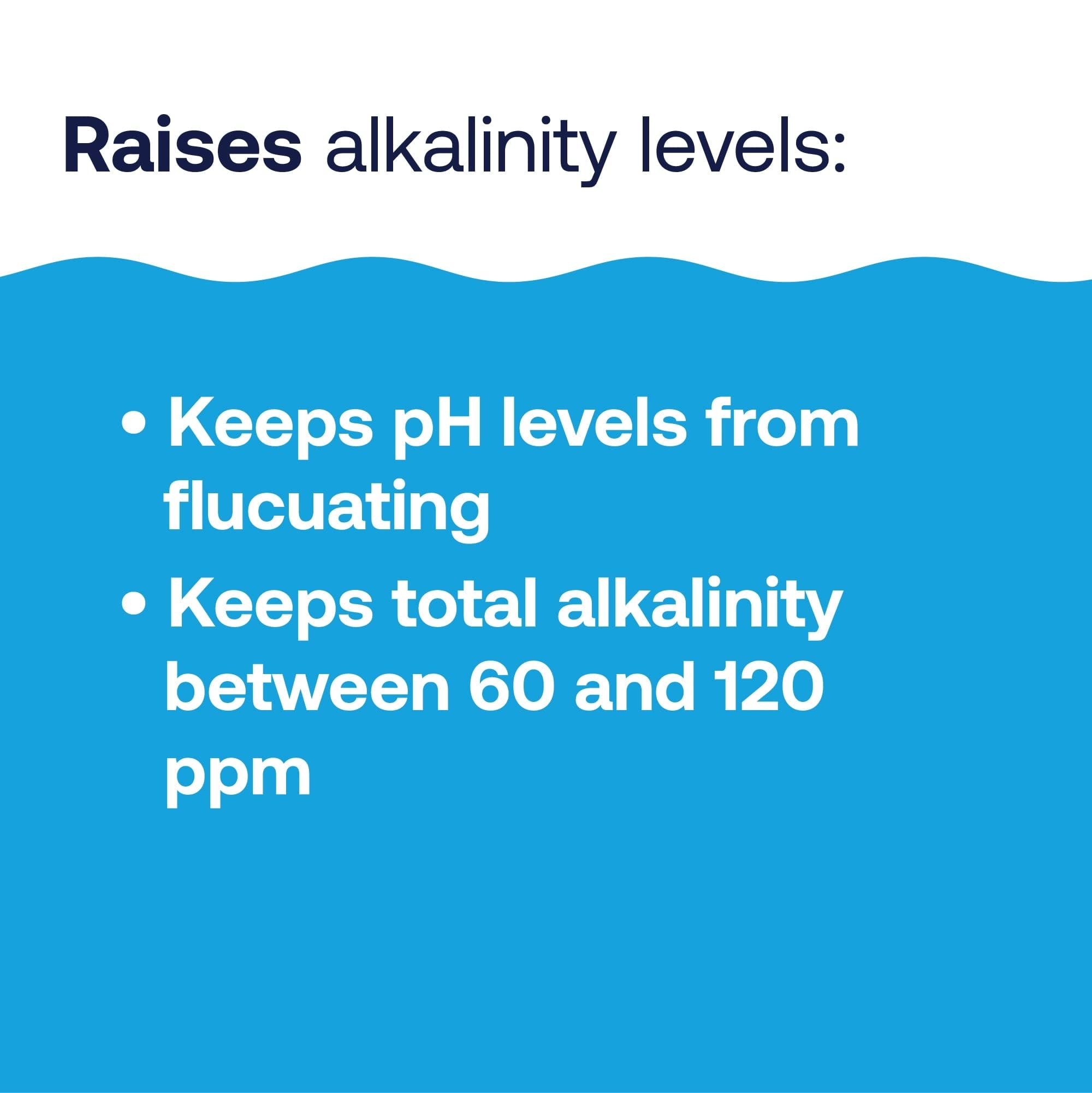 Dosing a pool with HTH Alkalinity Up at the poolside for balanced water