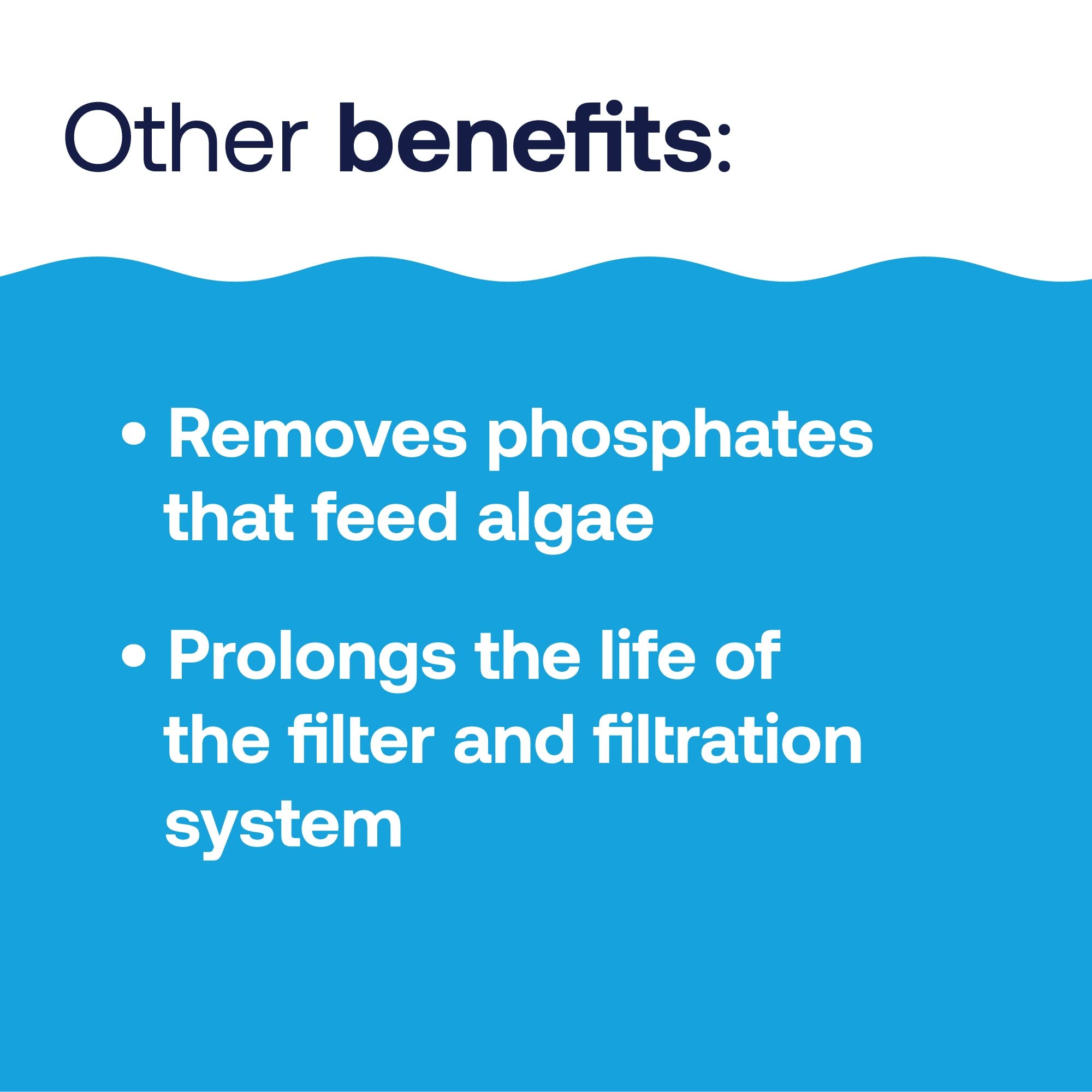 HTH Drop Out Flocculant in saltwater pool to clarify water