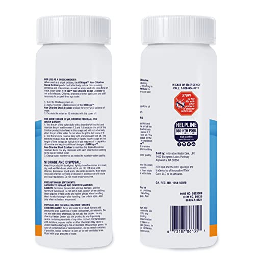 HTH Spa 86135 clears cloudy spa water for brighter soaking