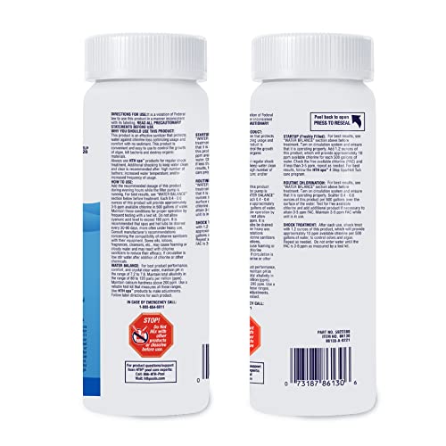 HTH Spa 86134 spa water clear—visual of inviting, clean water in a spa.