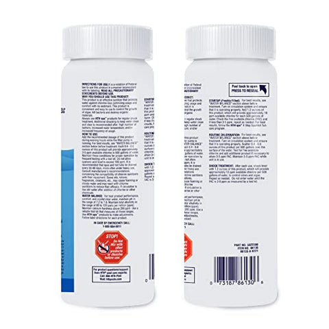 HTH Spa 86134 spa water clear—visual of inviting, clean water in a spa.