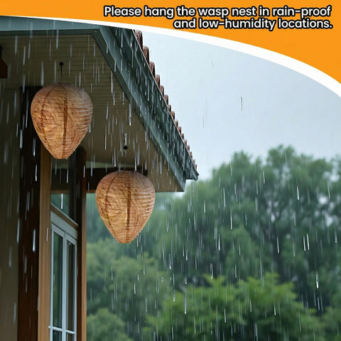 htiepf wasp nest brown six-pack material detail notes paper construction for durability.