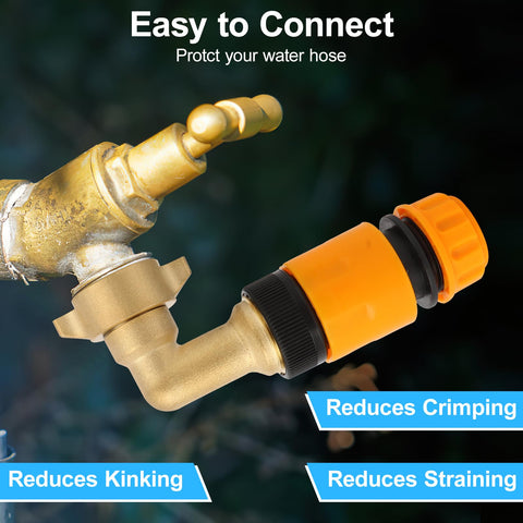 htskwa rv and outdoor use elbow kit keeps hoses organized and ready.