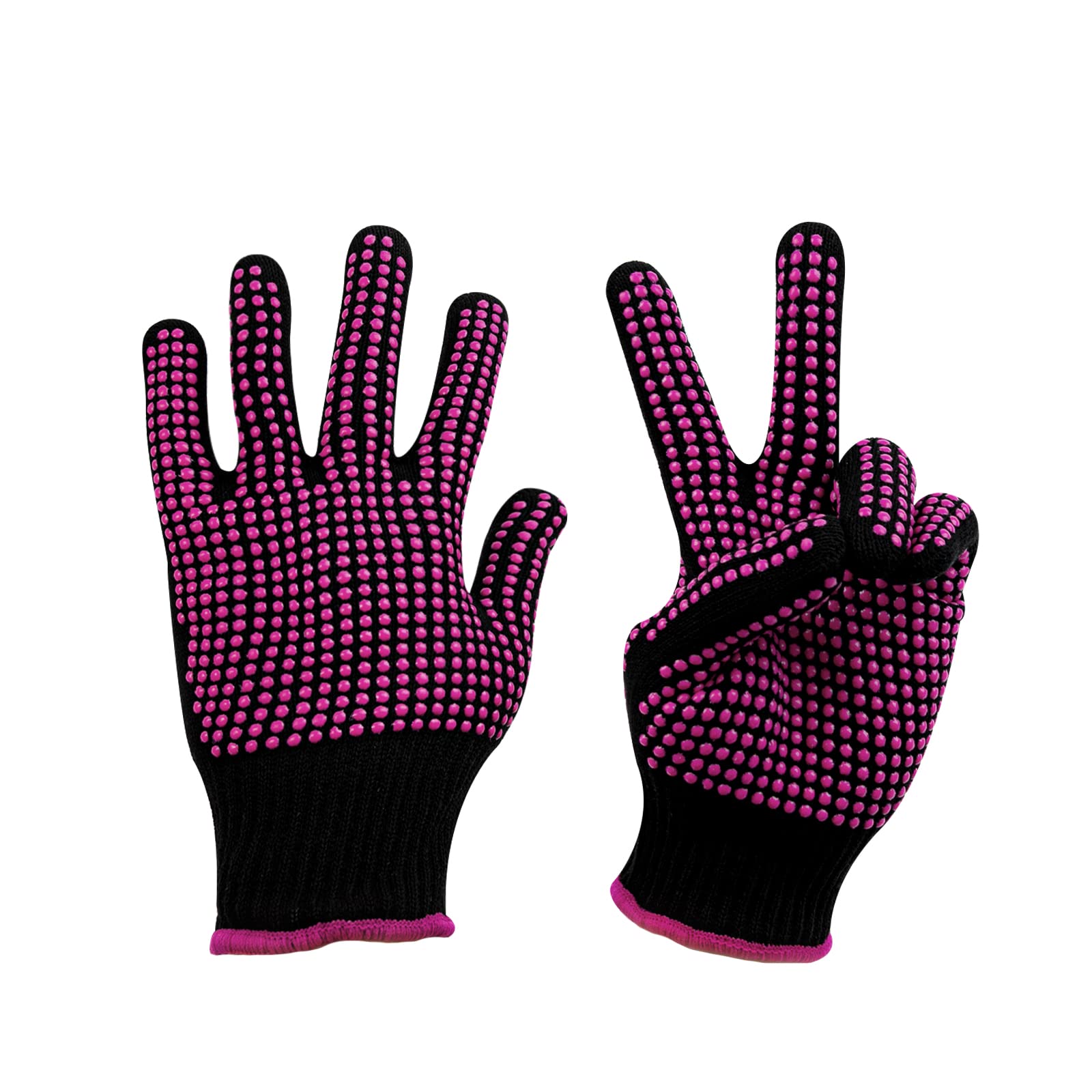 HTVRONT heat resistant sublimation gloves, 2-piece set, ideal for handling hot items safely.