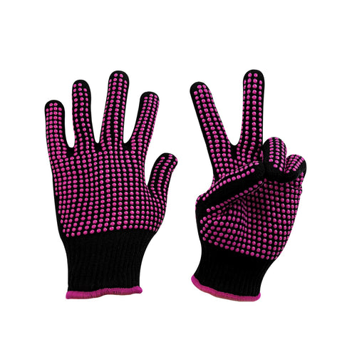 HTVRONT heat resistant sublimation gloves, 2-piece set, ideal for handling hot items safely.